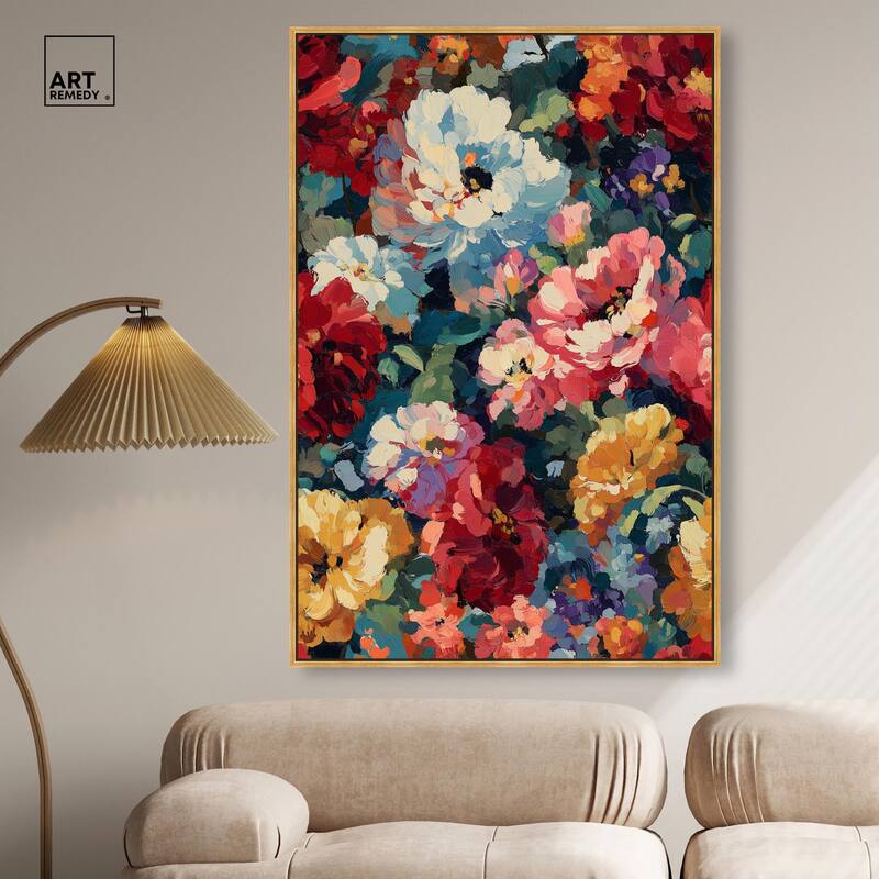Garden Tapestries I Canvas by Art Remedy