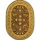 preview thumbnail 65 of 96, SAFAVIEH Handmade Antiquity Izora Traditional Oriental Wool Rug 7'6" x 9'6" Oval - Brown/Green - Oval