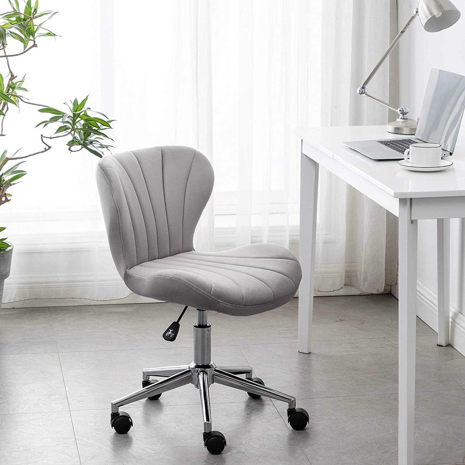Btexpert Vanity Plush Velvet Workplace - Makeup Desk Chair Btexpert Vanity Plush Velvet Workplace - Makeup Desk Chair