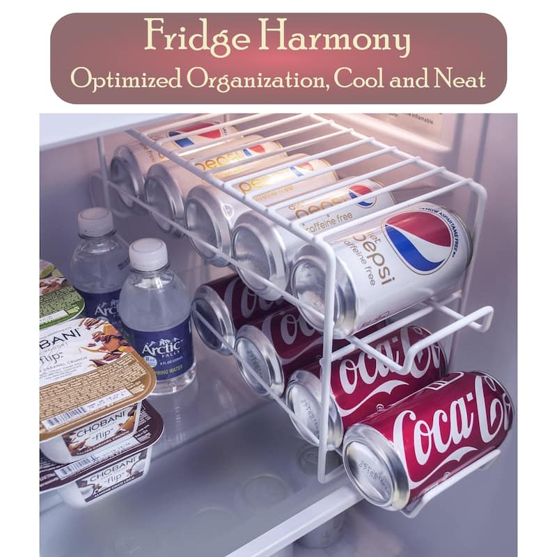 Sorbus Soda Can Beverage Dispenser Rack - Holds 12,12oz Soda Cans