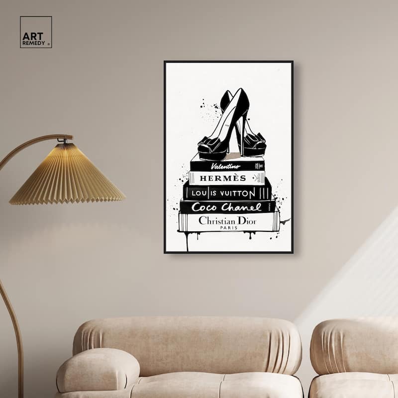 Heel's Blot Beauty Burst Canvas by Art Remedy