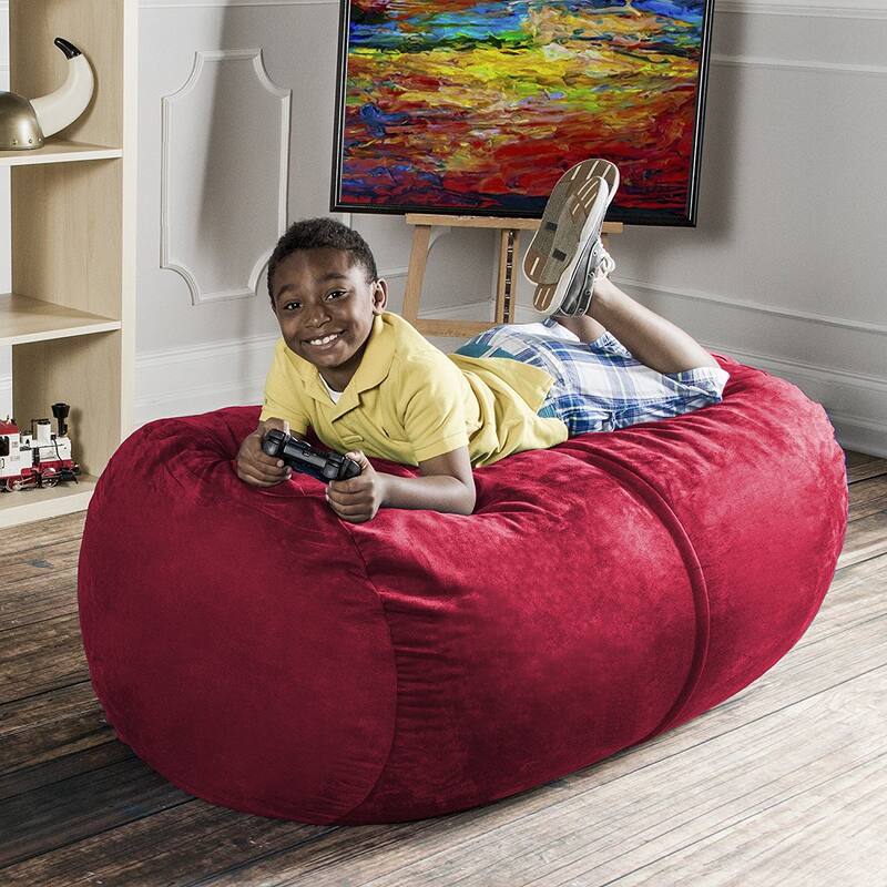 Jaxx 4' Lounger Bean Bag Chair