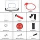 preview thumbnail 7 of 5, Mini Basketball Hoop 16"x12" Door Set with LED Light Electronic Scoreboard