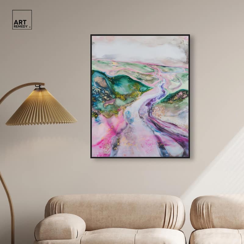 Noir Pulse II Canvas by Art Remedy