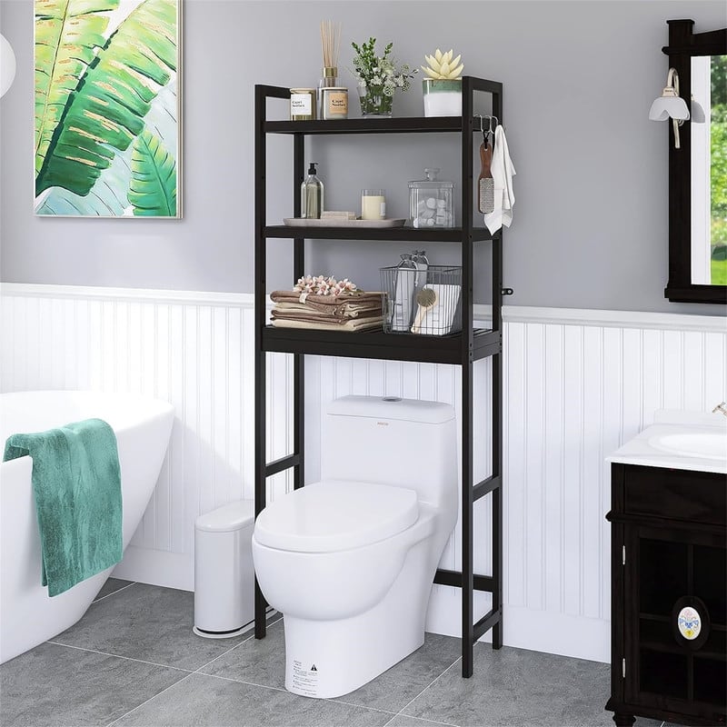 Over The Toilet Storage - 10.2D x 24.8W x 67H