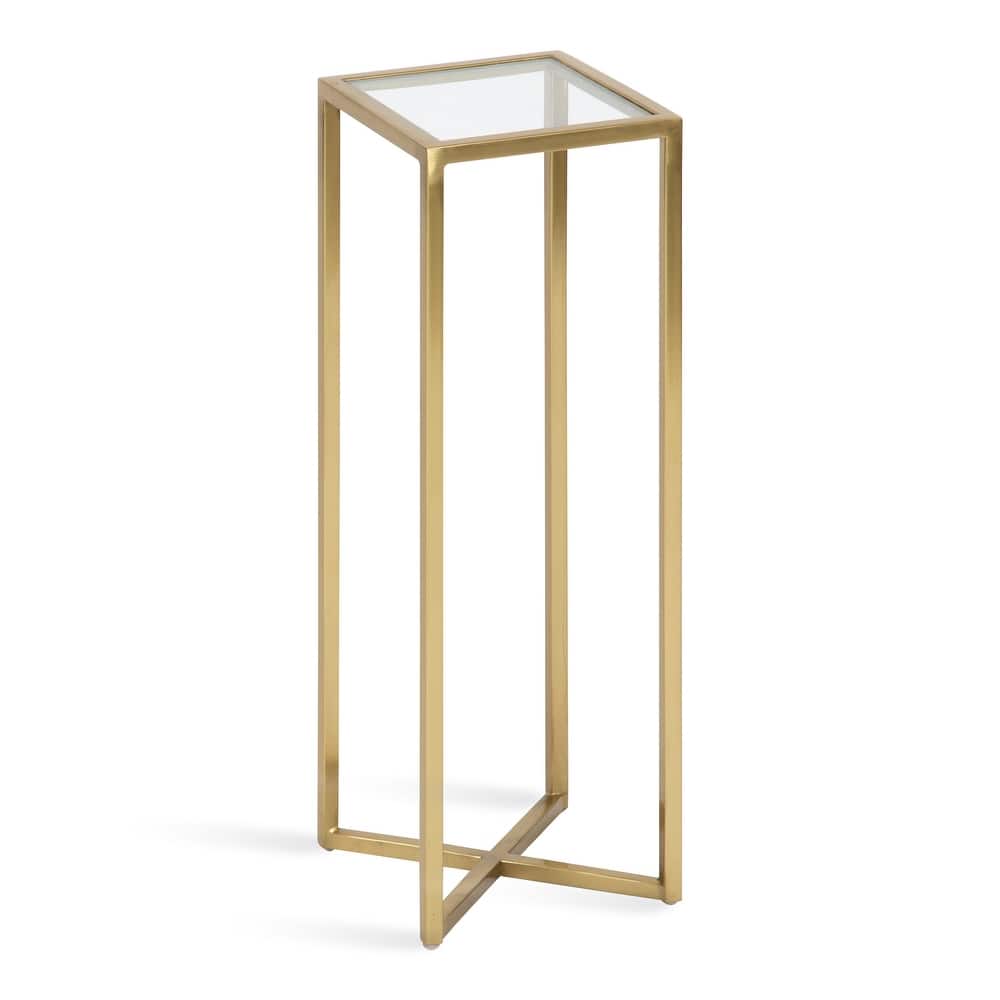 Kate and Laurel Jaspur Square Metal End Table