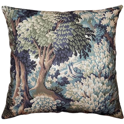 Somerset Woods by Day Throw Pillow