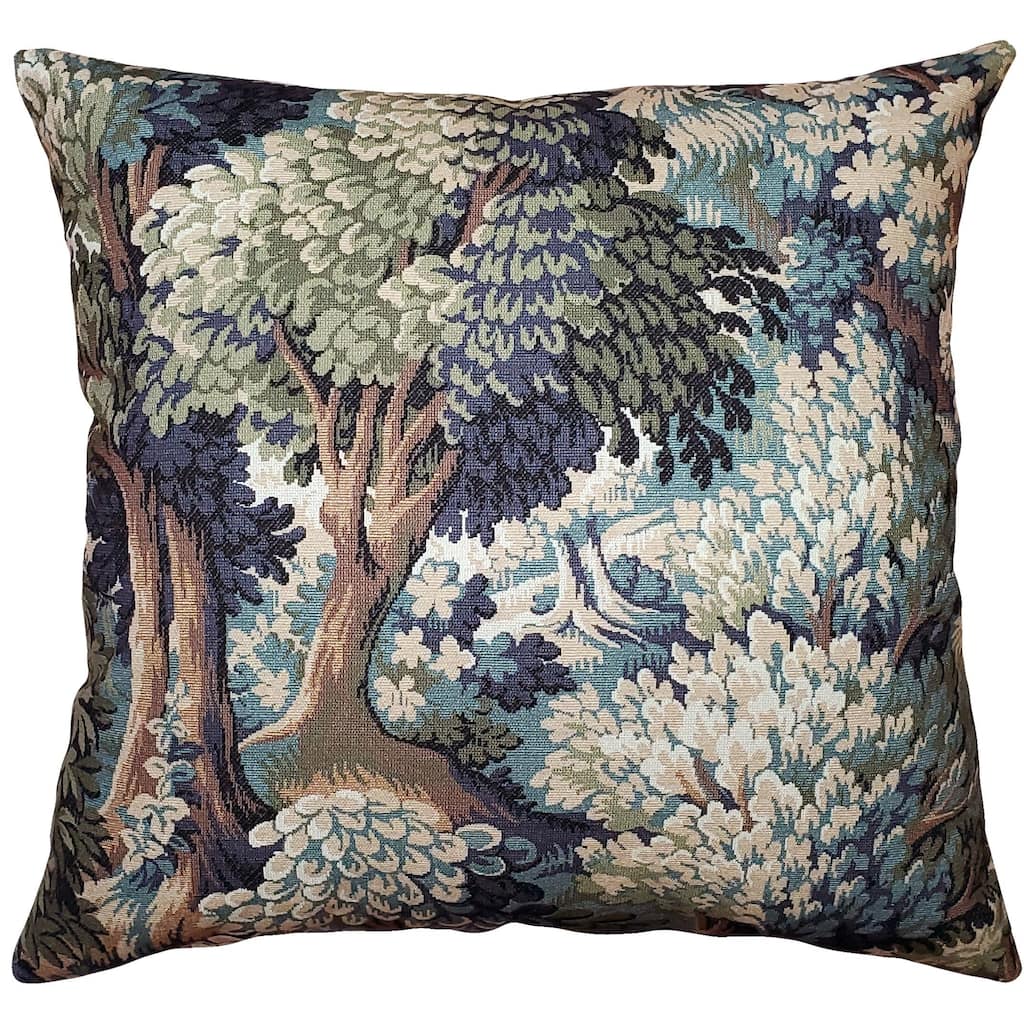 Somerset Woods by Day Throw Pillow