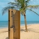 preview thumbnail 8 of 58, Outdoor 10 Inch Round Rain Shower Set with Handheld Shower (Adjustable Slider)