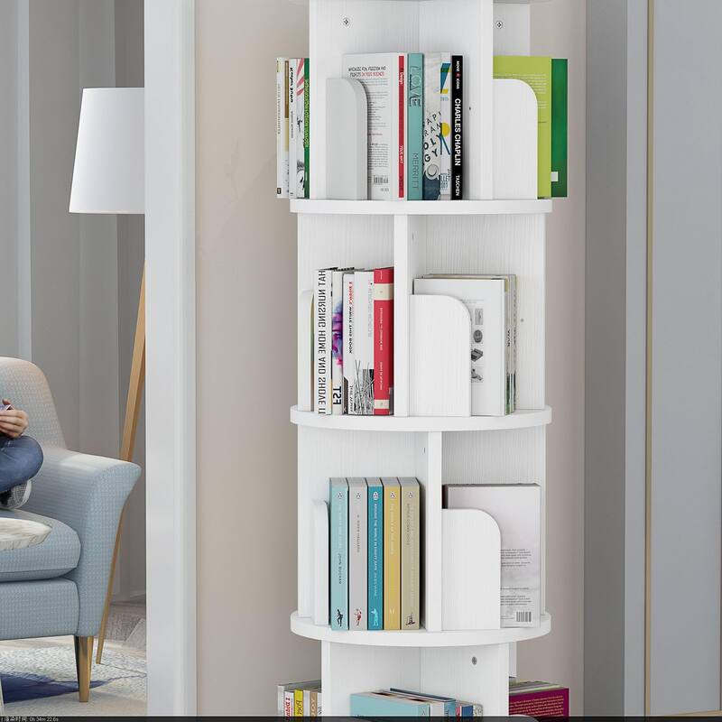 Rotating Bookshelf 51.2"
