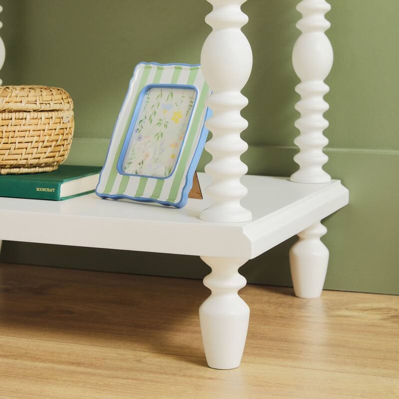 Walker Edison Easy Assembly Solid Wood 1-Drawer Nightstand