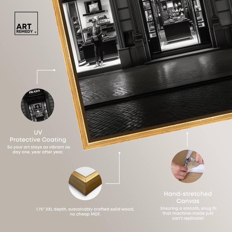 Fashion Presence Canvas by Art Remedy
