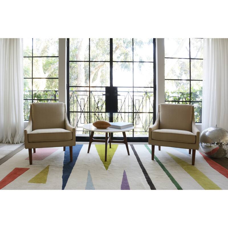 Novogratz by Momeni Tag Wordplay Hand Tufted Wool Area Rug