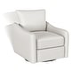 preview thumbnail 13 of 23, Madia Upholstered Sloped Arm Swivel Glider Chair