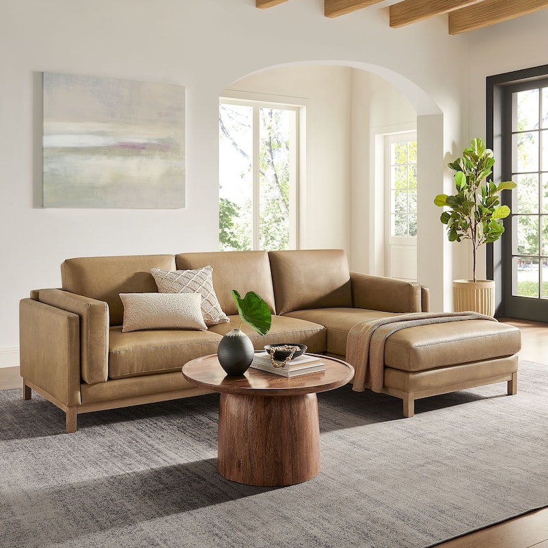 Roscoe Right-Facing Upholstered Sectional Sofa with Chaise