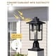 preview thumbnail 2 of 4, Dusk to Dawn Outdoor Lamp Solar Post Light