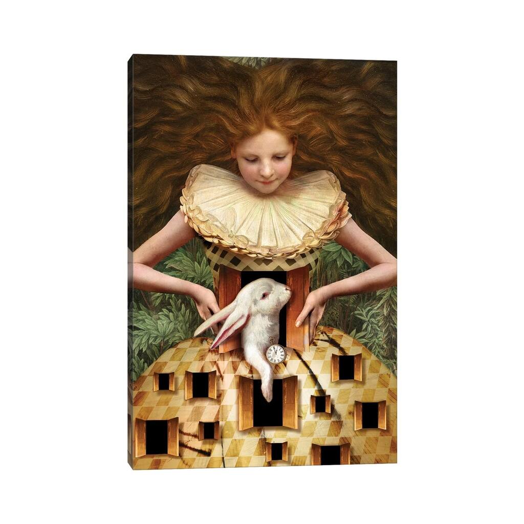 iCanvas "Hello Alice" by Catrin Welz-Stein Canvas Print