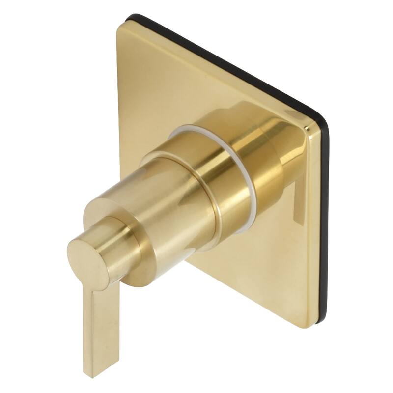 Kingston Brass NuvoFusion Single Handle 3 Function Diverter Valve Trim - Brushed Brass