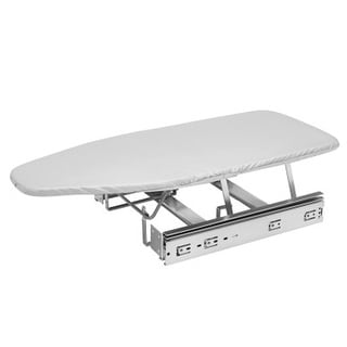 Rev-A-Shelf Retractable Pull Out Stowaway Closet Ironing Board, Gray, CIB-16CR