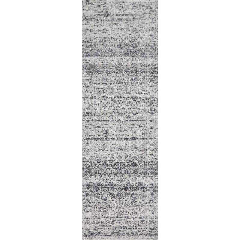 Alexander Home Mason Transitional Vintage Damask Rug