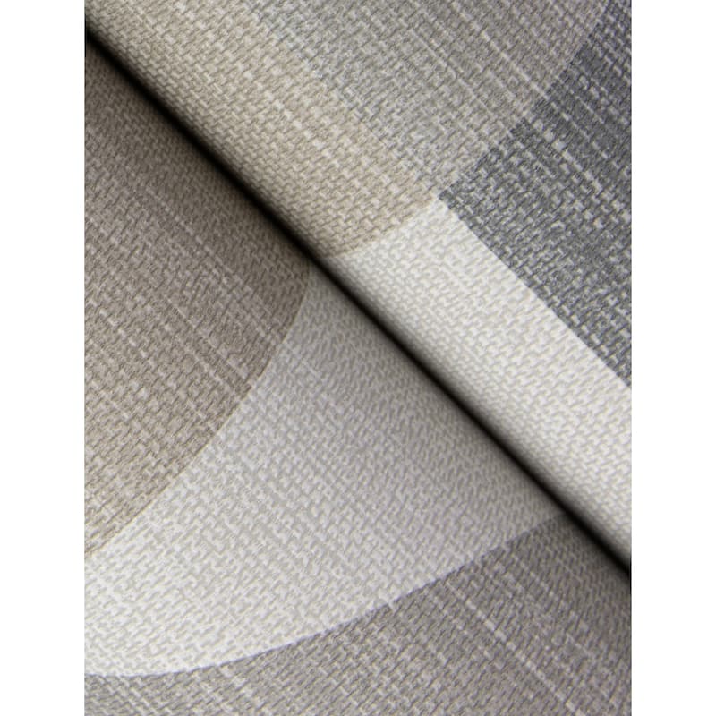 A-Street Prints Winslow Stone Geometric Faux Grasscloth Wallpaper