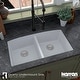 preview thumbnail 48 of 50, Karran Undermount Quartz Double Bowl Kitchen Sink