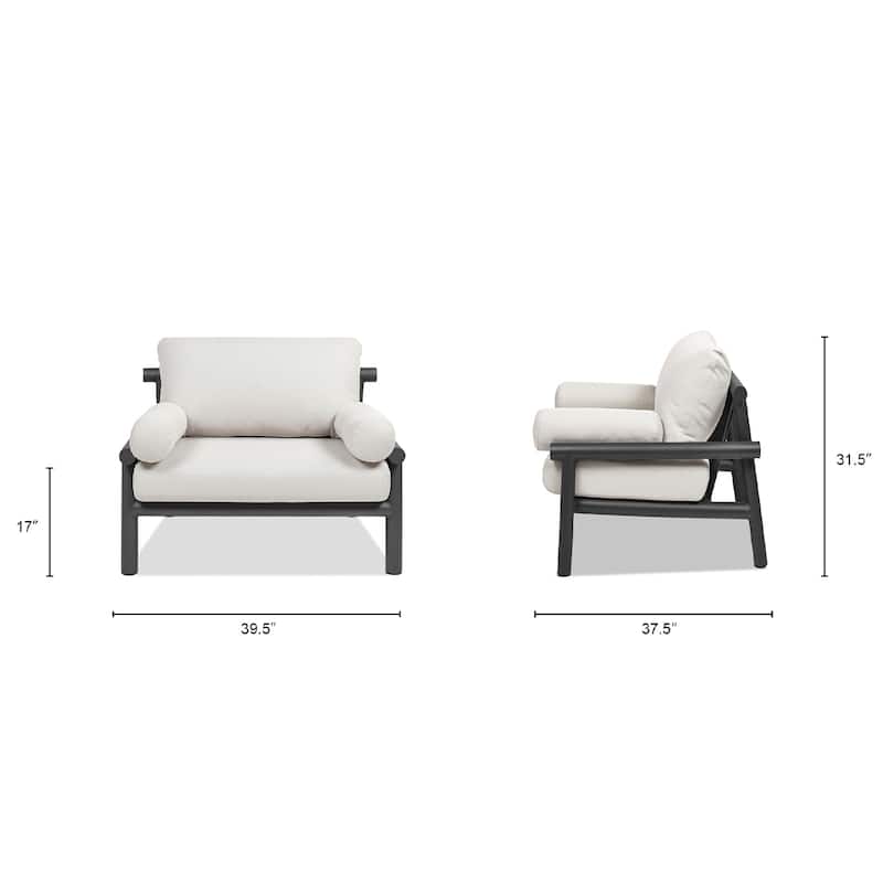 Zara 39.5" Patio Armchair