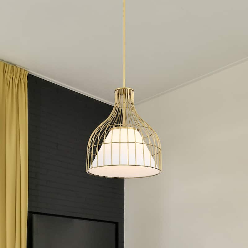Designers Fountain D340M-16P Evensong 16" Wide Cage Pendant