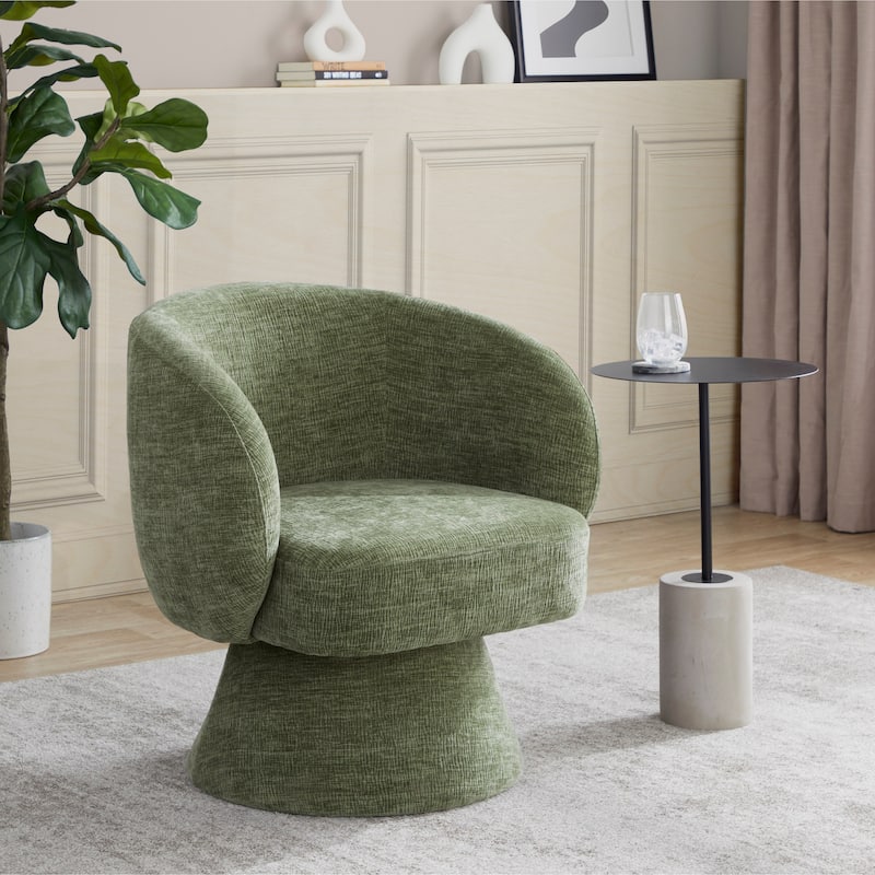 Porch & Den Harding Swivel Accent Chair