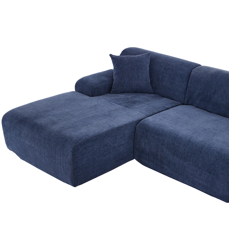Modern Large L-Shape Modular Sectional Sofa for Living Room