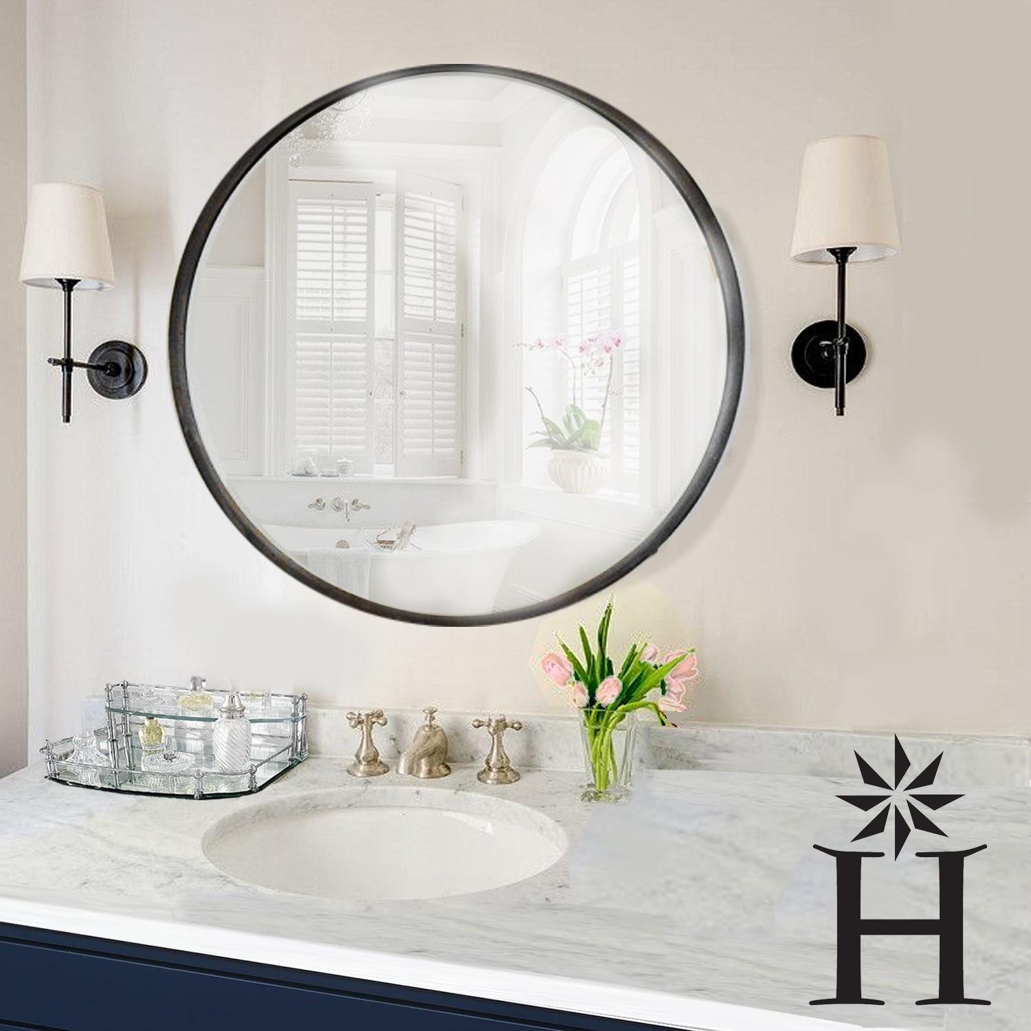 Oval White 17x14-inch Undermount Vanity Sink