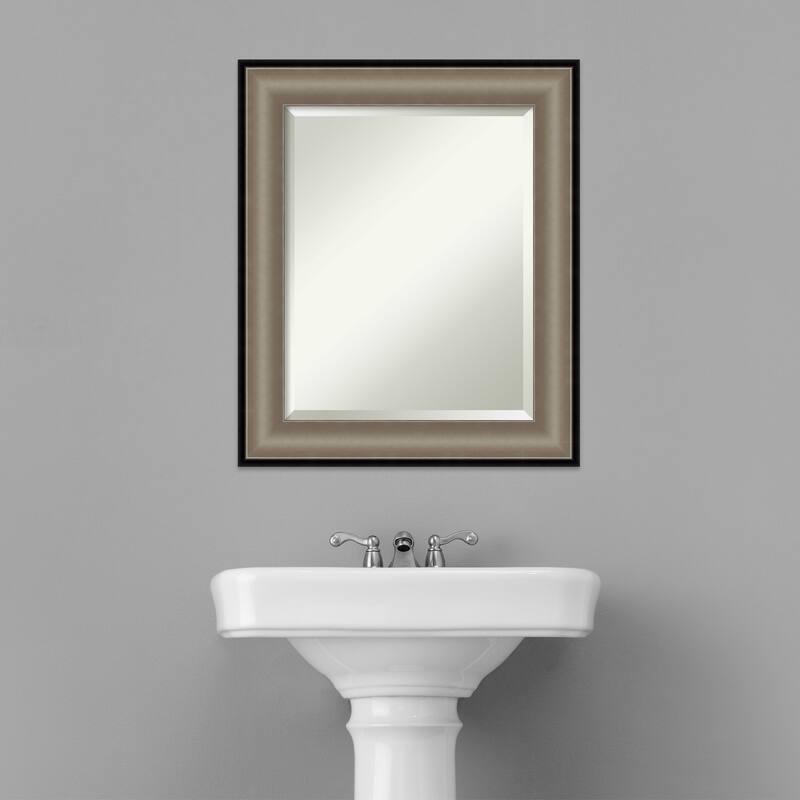 Beveled Bathroom Wall Mirror - Imperial Frame