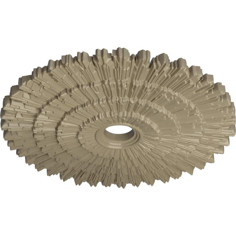 24 3/4"OD x 3 1/4"ID x 1 7/8"P Eryn Ceiling Medallion