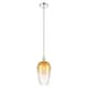 Option Polished Nickel / Amber