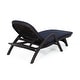 preview thumbnail 19 of 31, Waverly Faux Wicker Chaise Lounges (Set of 2) by Christopher Knight Home