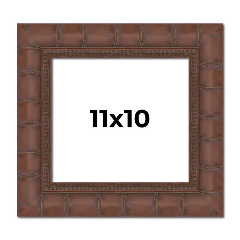 11x10 Frame Pewter Solid Wood Picture Frame Width 1.625 Inches | Interior Frame Depth 0.6875 Inches
