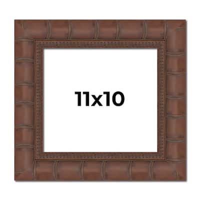 11x10 Frame Pewter Solid Wood Picture Frame Width 1.625 Inches | Interior Frame Depth 0.6875 Inches