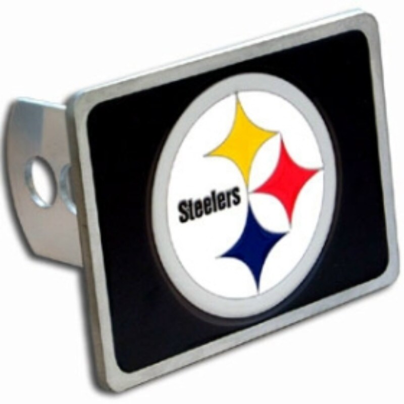Siskiyou Pittsburgh Steelers Logo Trailer Hitch Cover