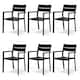 Option Set of 6, Black