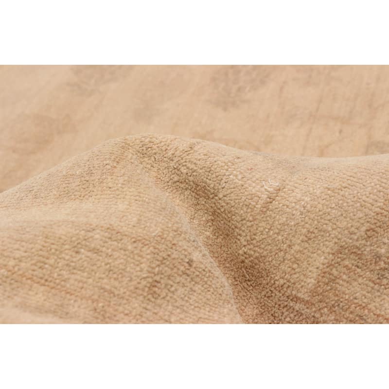ECARPETGALLERY Hand-knotted Chobi Finest Ivory Wool Rug - 7'10 x 10'3