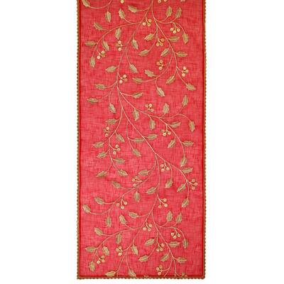 Avanti Allover Leaf 90" Runner