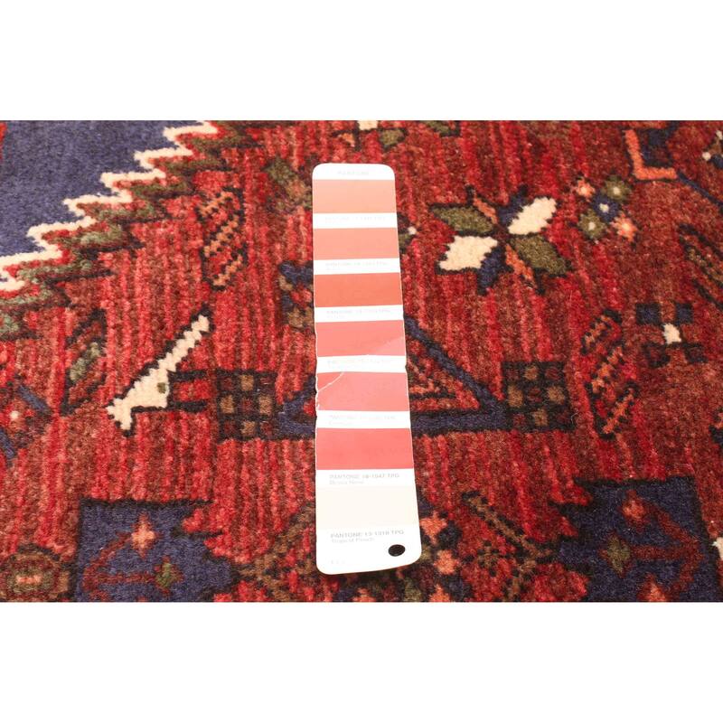 ECARPETGALLERY Hand-knotted Anadol Red Wool Rug - 3'11 x 6'7