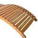 vidaXL Sun Lounger Solid Acacia Wood - 74.8" x 23.6" x 20.1" - Thumbnail 3