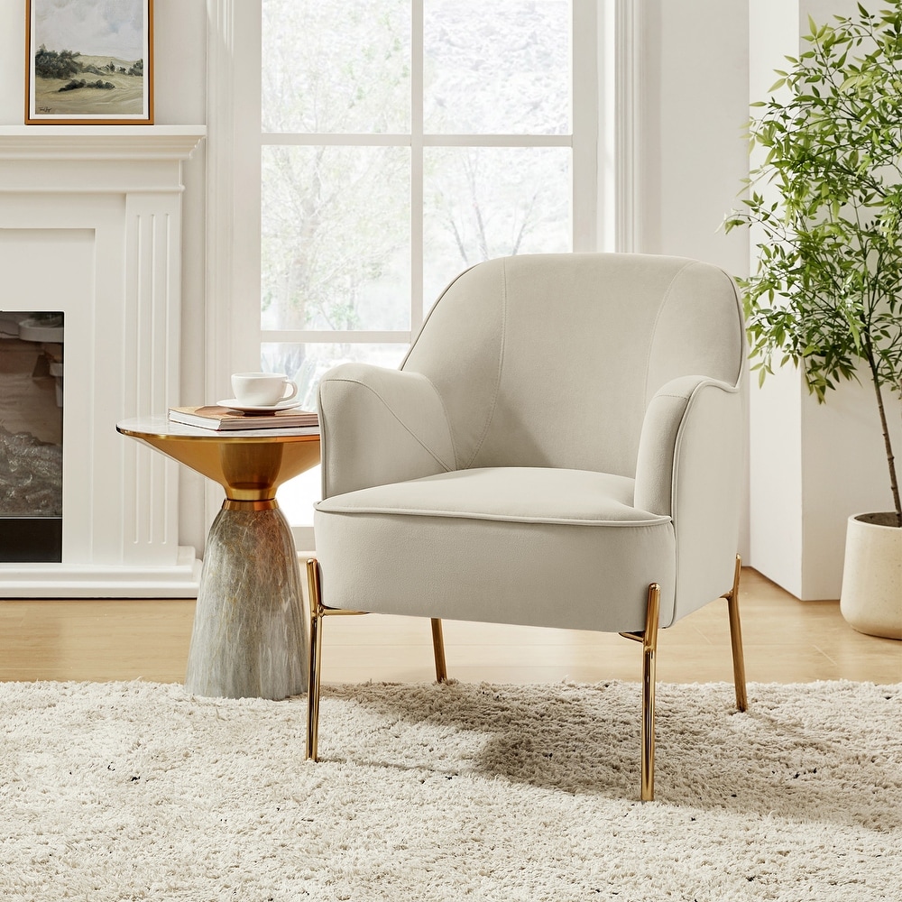 Tan Velvet Accent Chairs Bed Bath Beyond