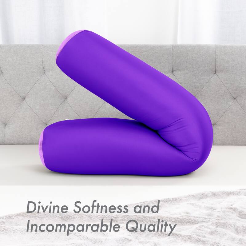 Cover Only - Body Pillowcase - Spandex/Nylon Blend for Silky Touch
