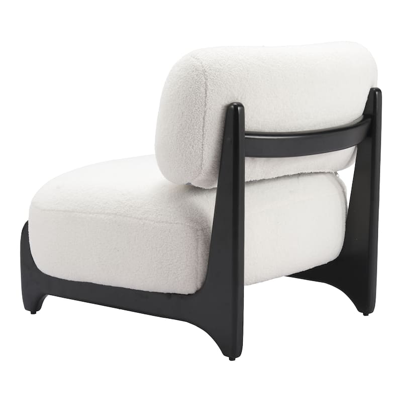 Bombo Accent Chair White