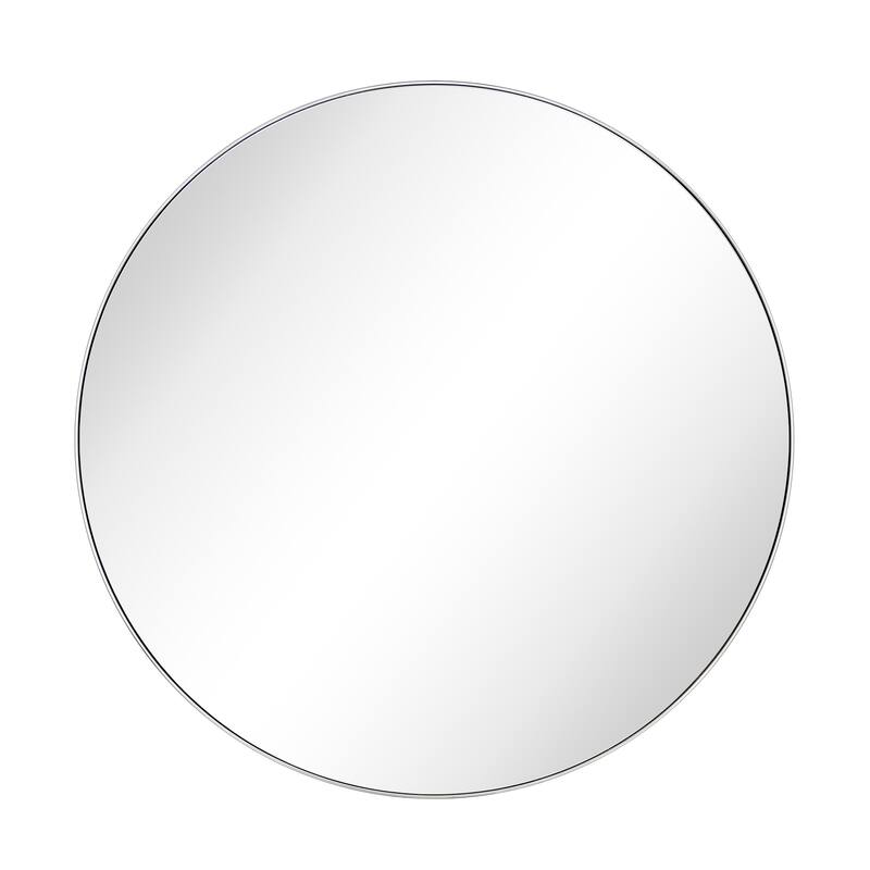 TEHOME Myriel Surface Mount Framed Round Medicine Cabinet with Mirror