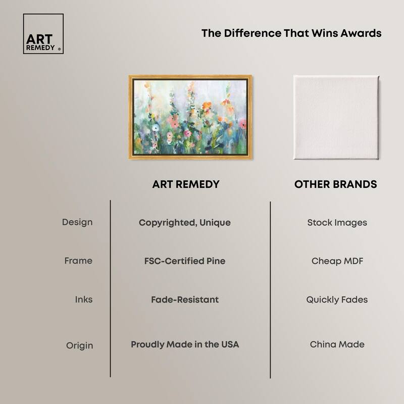 Harmony of Summer Canvas by Art Remedy