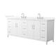 Option White / White Quartz Top / Brushed Nickel Hardware