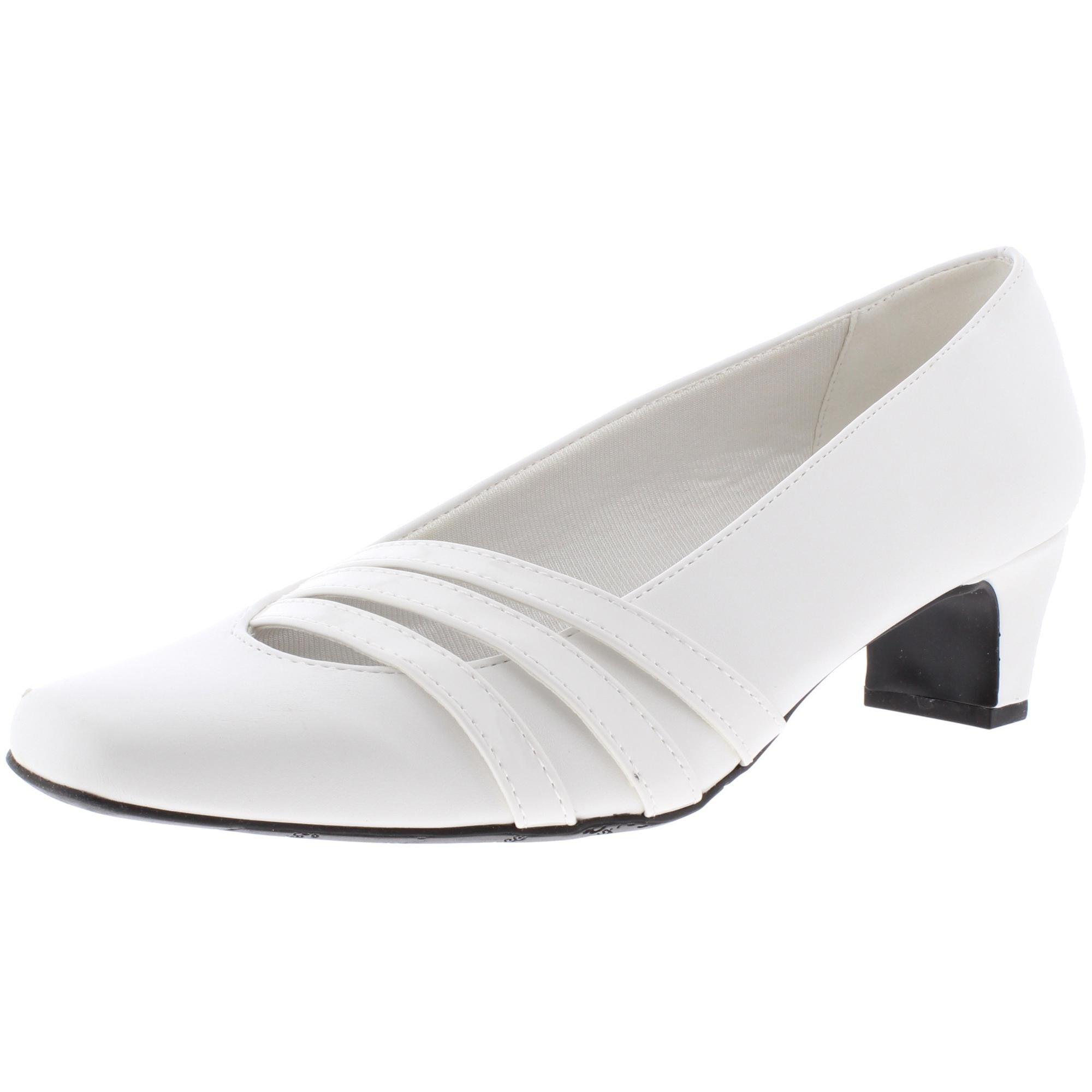 easy street silver dress shoes